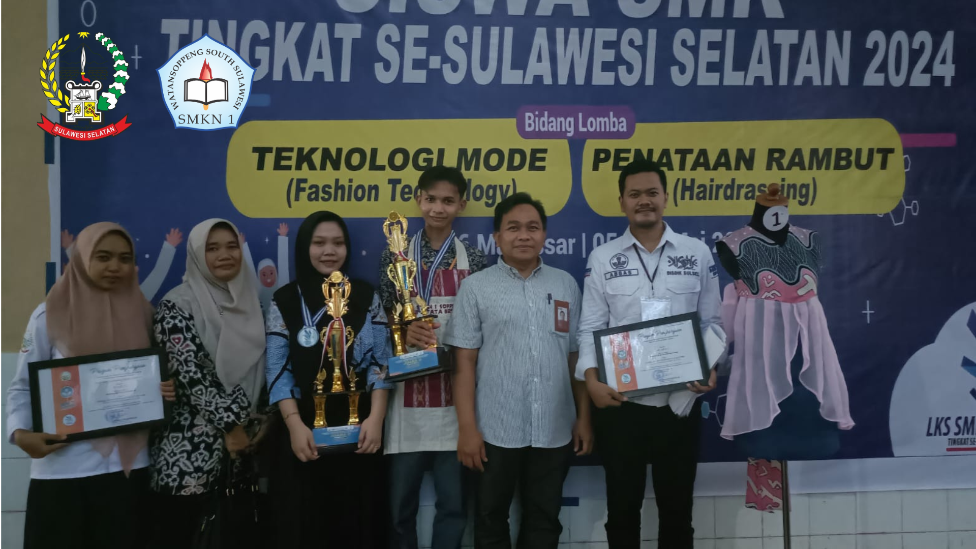 You are currently viewing SMKN 1 Soppeng Raih Penghargaan Juara 2 dalam Lomba Keterampilan Siswa (LKS) Provinsi Sulawesi Selatan 2024