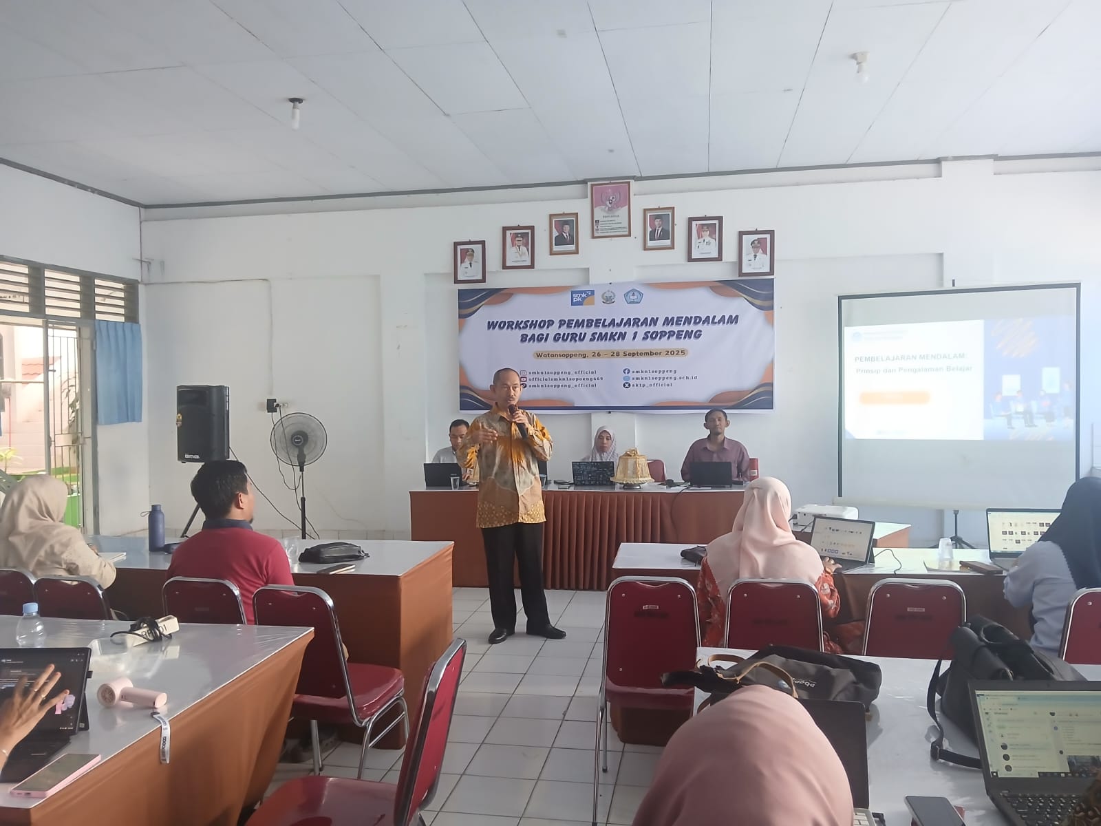 Read more about the article SMKN 1 Soppeng Gelar Workshop Pembelajaran Mendalam, Dibuka oleh Pengawas Pendamping