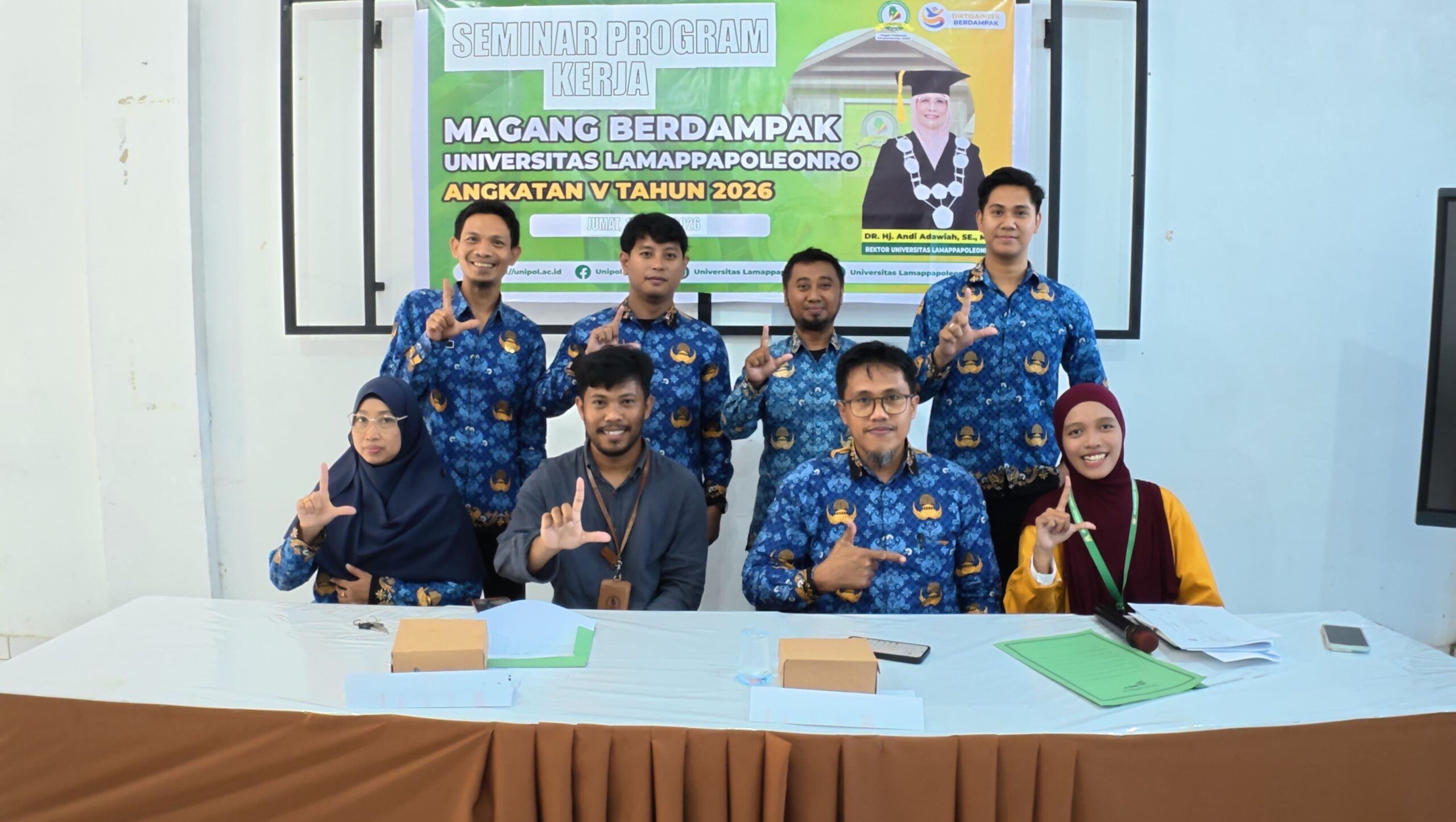 Read more about the article Seminar Program Kerja Magang Berdampak Universitas Lamappapoleonro Tahun 2026