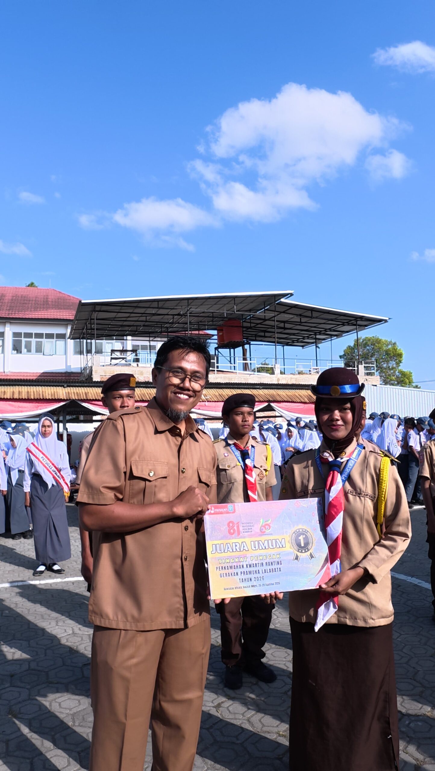 Read more about the article SMKN 1 Soppeng Raih Juara Umum I dan Bawa Pulang Piala Bergilir pada Perkemahan Pramuka 2026